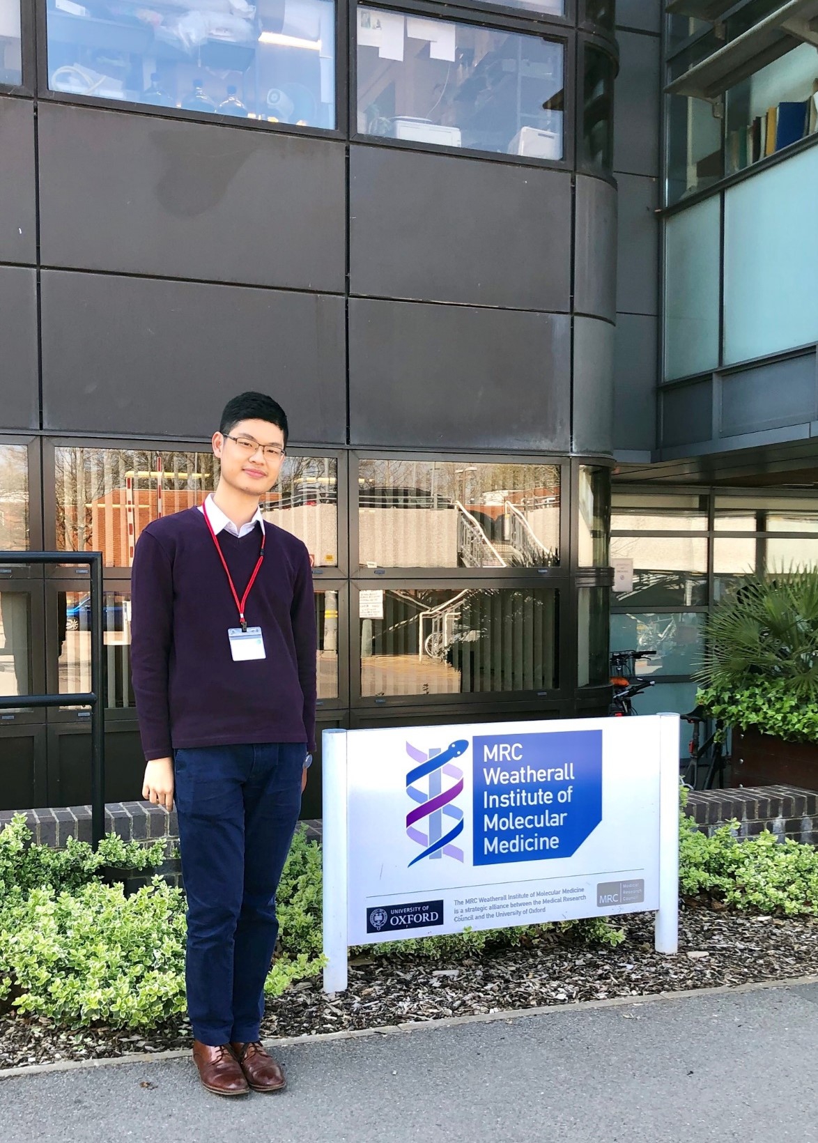 Timothy Tipoe is returning to the University of Oxford to study Clinical Medicine this year after his attachment at the Weatherall Institute of Molecular Medicine in Oxford during his undergraduate studies.